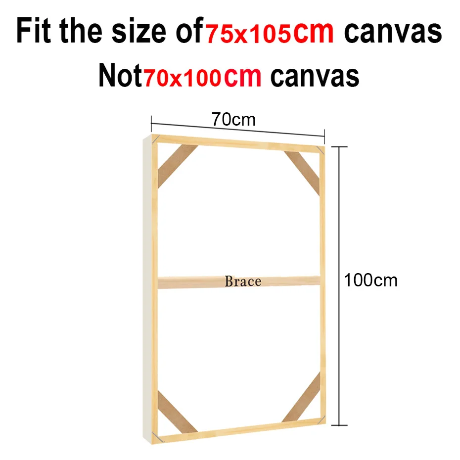 cadre en bois pour toile